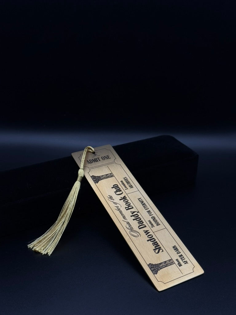 Shadow Daddy Book Club Bookmark